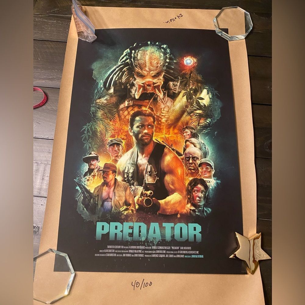 Predator fine art print, hero complex gallery # 48/100